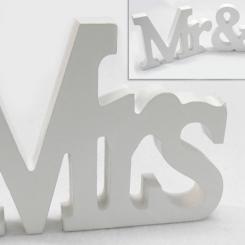 Ξύλινο Mr & Mrs