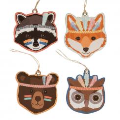 Adventure animals gift tags 