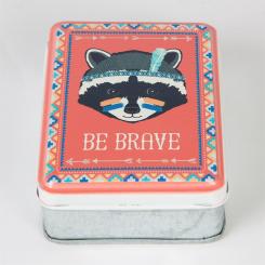 Adventure animals μεταλλικό κουτάκι be brave
